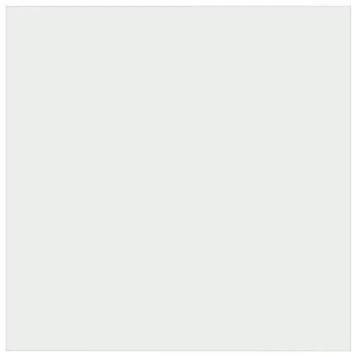 Square Table Top Transparent Tempered Glass 40cm x 40cm Durable for Dining Coffee Garden Use