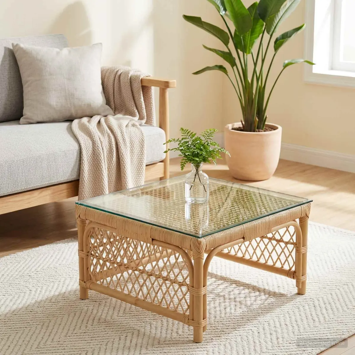 50x50 cm Tempered Glass Table Top for Dining