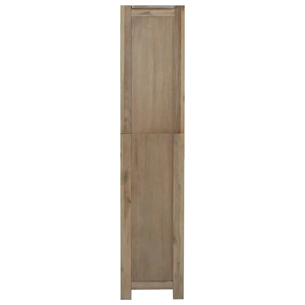 5-Tier Wooden Bookcase with Rustic Charm