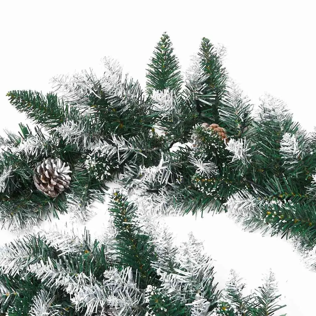 Christmas Garland LED Lights 2.7m Pine Cone Decoration