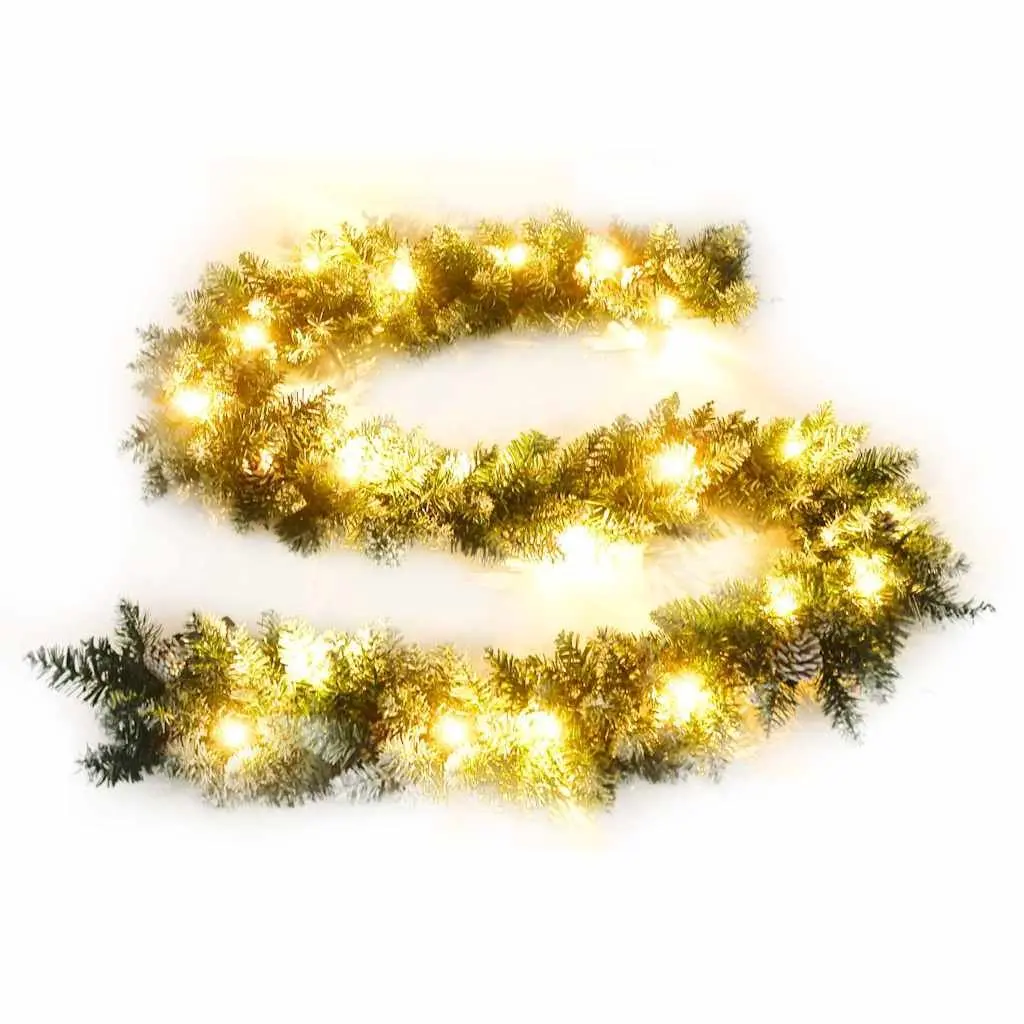 Christmas Garland LED Lights 5.2m Decoration
