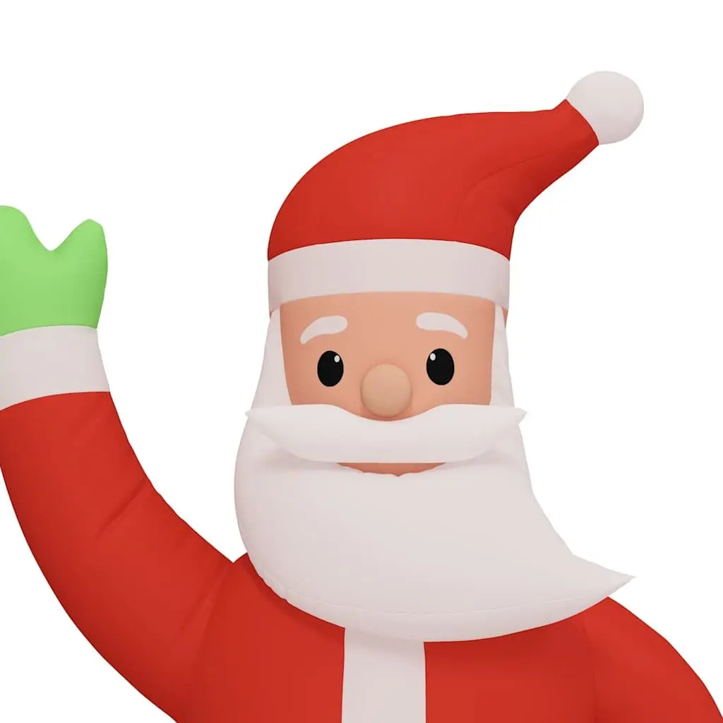 Inflatable Santa Claus Decoration Oxford Fabric 820cm with LED Lights