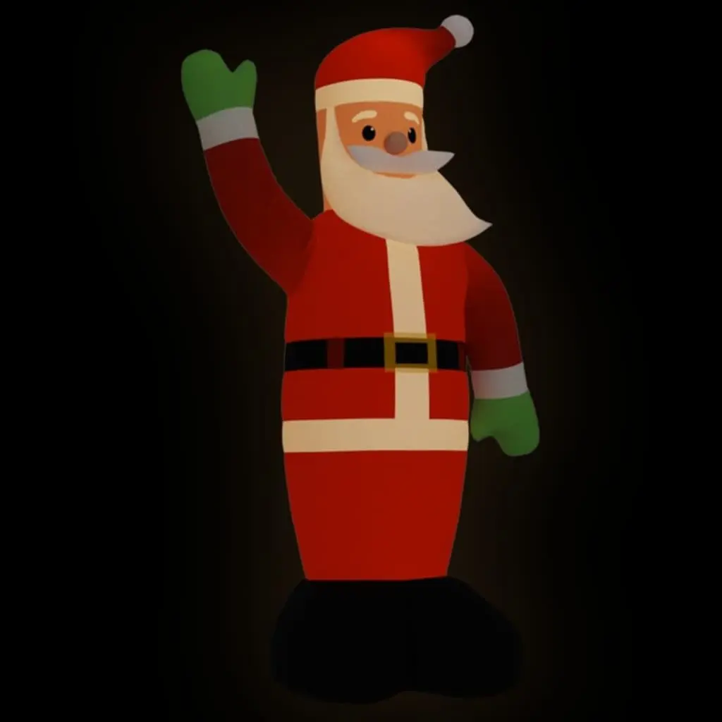 Giant Inflatable Santa Claus 1000cm LED Christmas Outdoor Yard Decoration