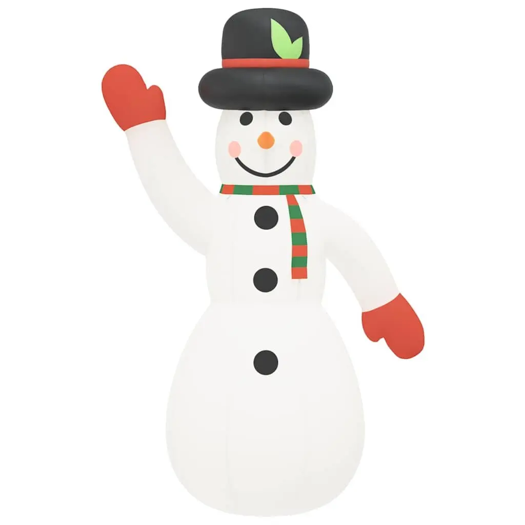 Christmas Inflatable Snowman Decoration with Built-in LED Lights 1000 cm
