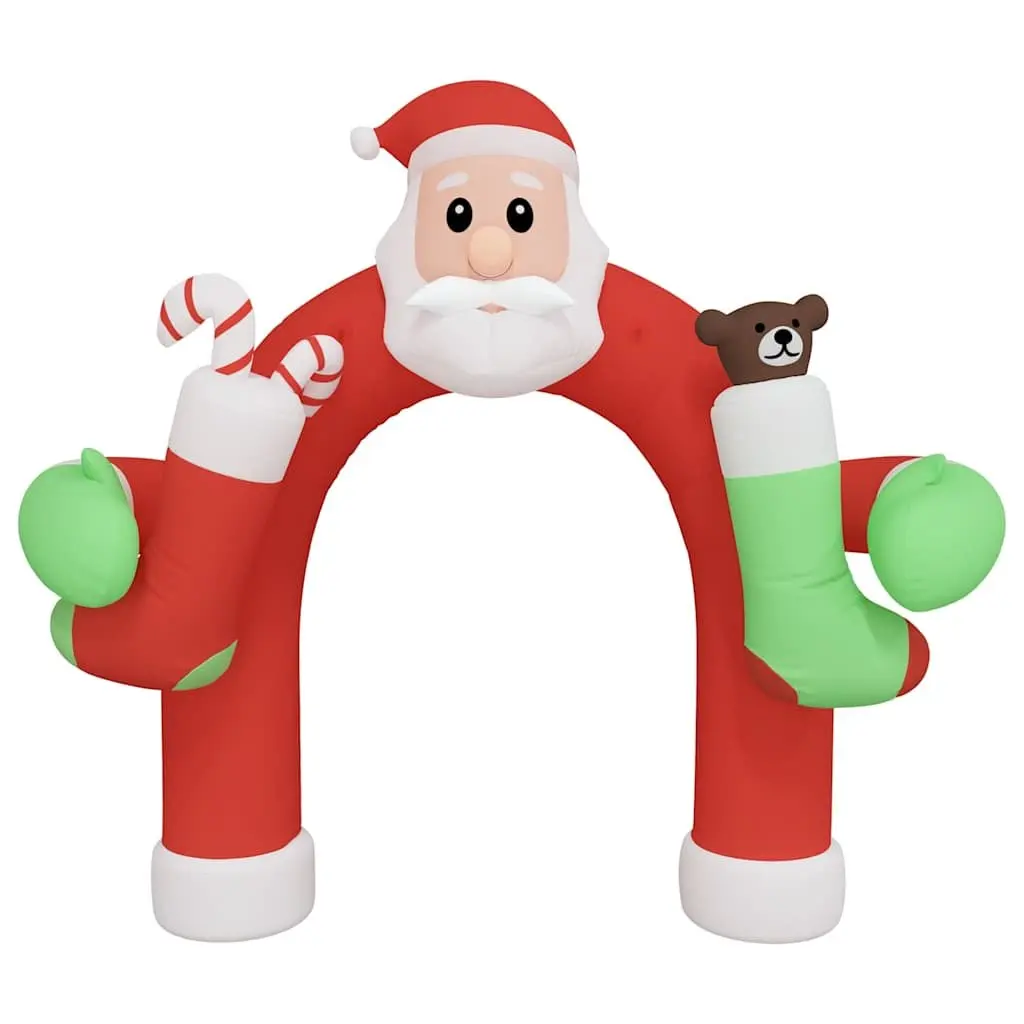 Christmas Inflatable Arch Gate 320cm LED Lights Outdoor Holiday Yard Decoration