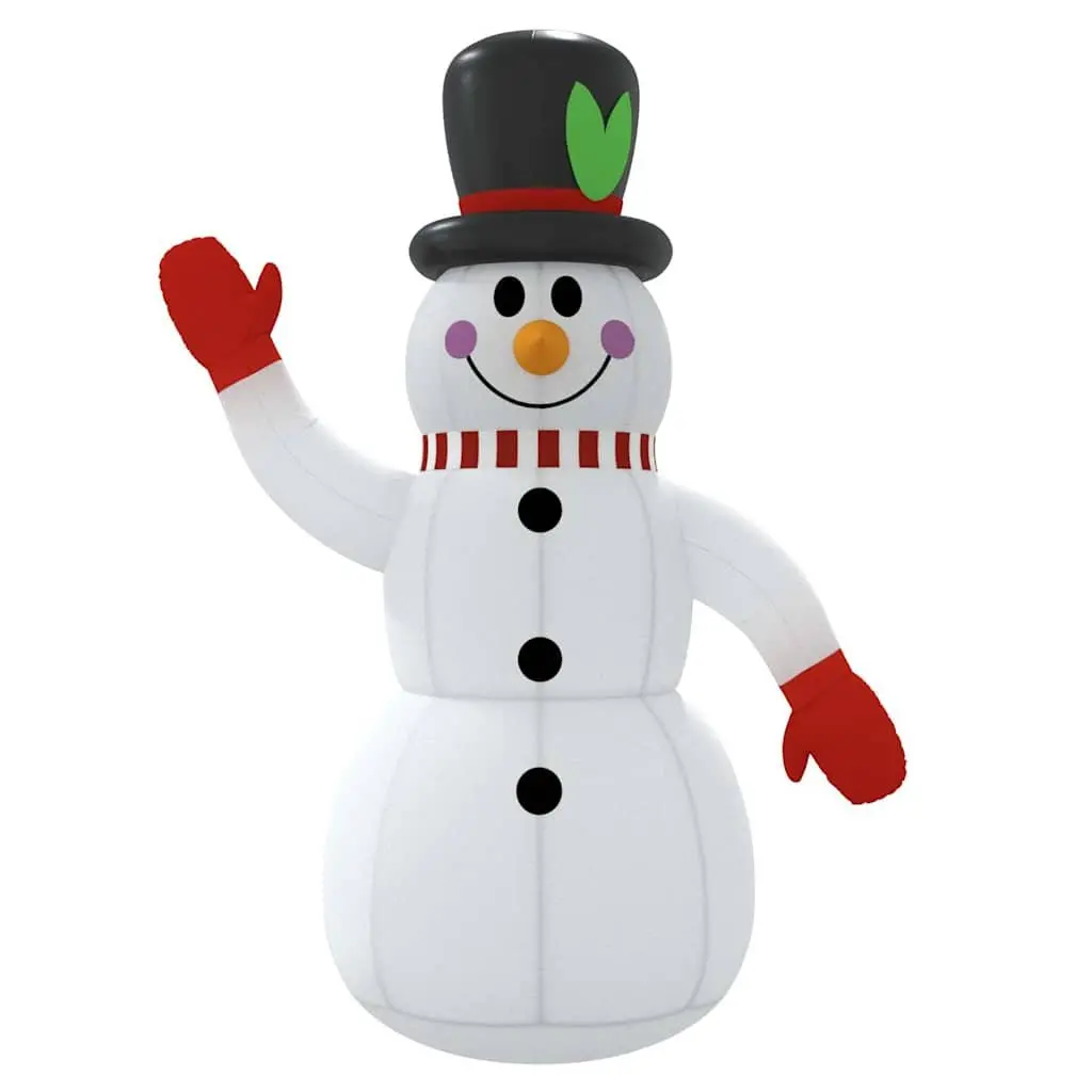 300cm Inflatable Snowman Decoration with LED Lights