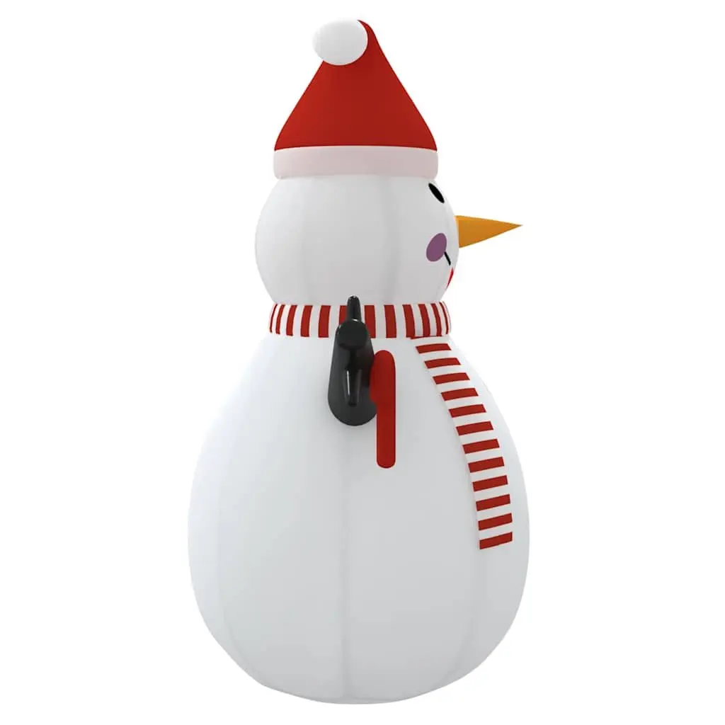 460cm Inflatable Snowman with LED Lights for Outdoor Use