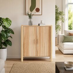 Durable Brown Sideboard 62x38x70 cm Storage Cabinet