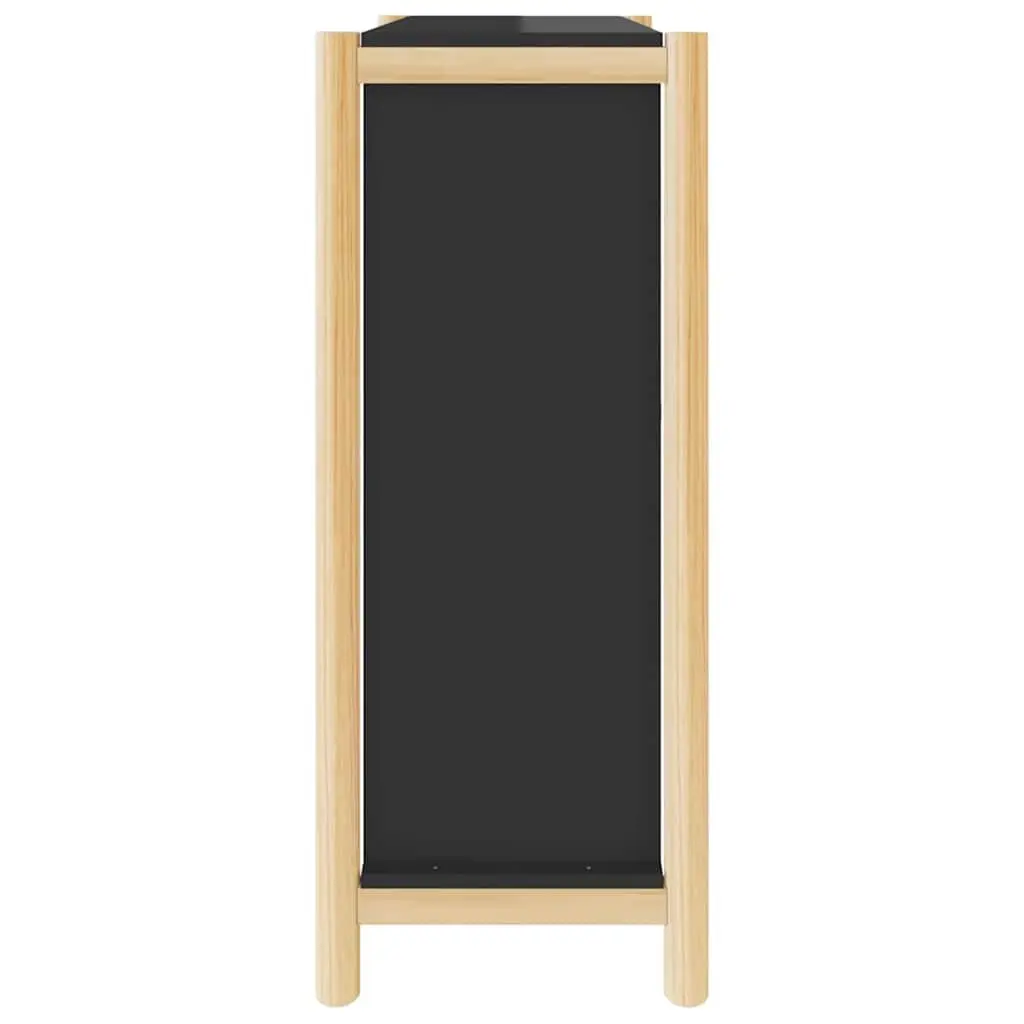 Black Shoe Cabinet for Organized Storage