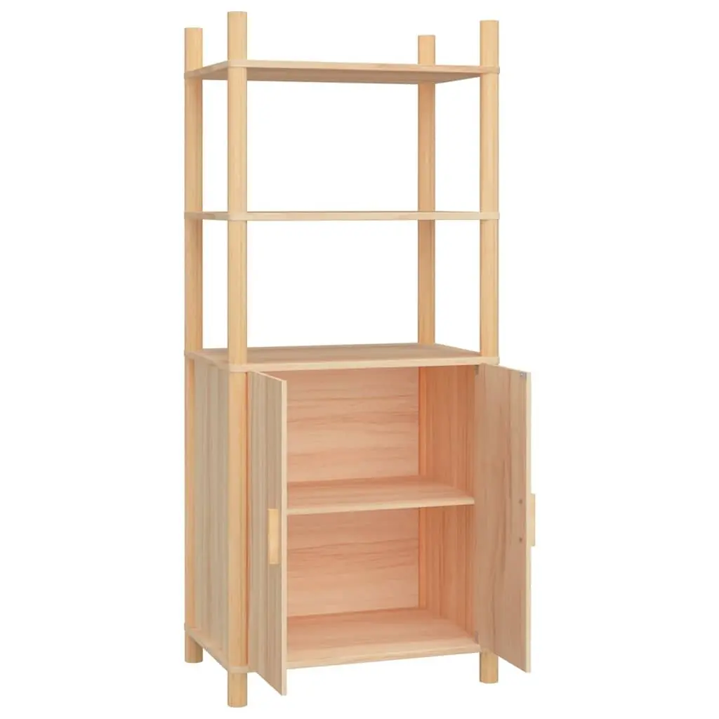 Highboard Storage Cabinet 60x40x141cm Brown