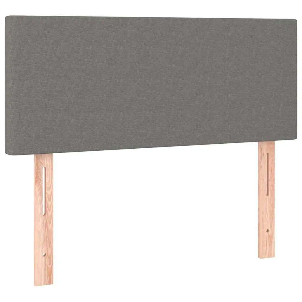 Dark Grey Fabric Headboard 100cm Adjustable Height