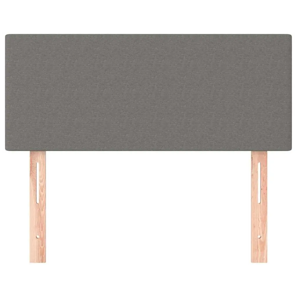 Dark Grey Fabric Headboard 100cm Adjustable Height