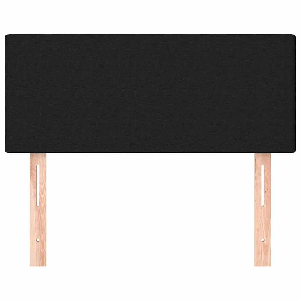 Adjustable Height Black Fabric Headboard 100cm