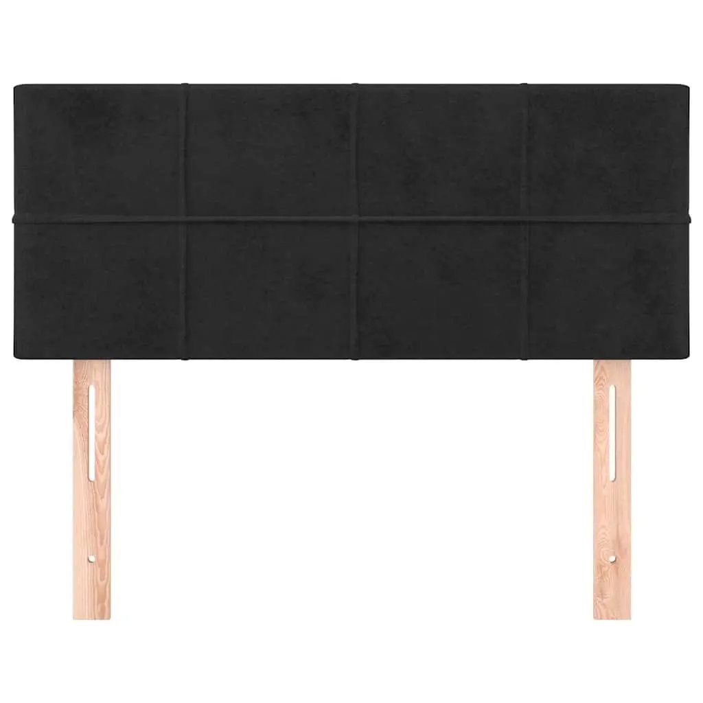 Black Velvet Headboard 100 cm for Bed Frames