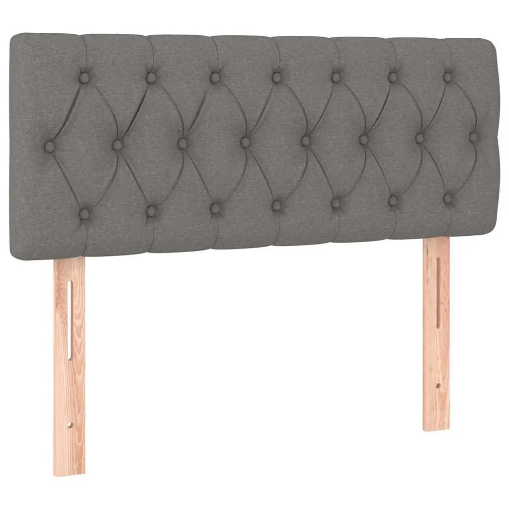 Dark Grey Headboard with Adjustable Height 100x7x78/88 cm