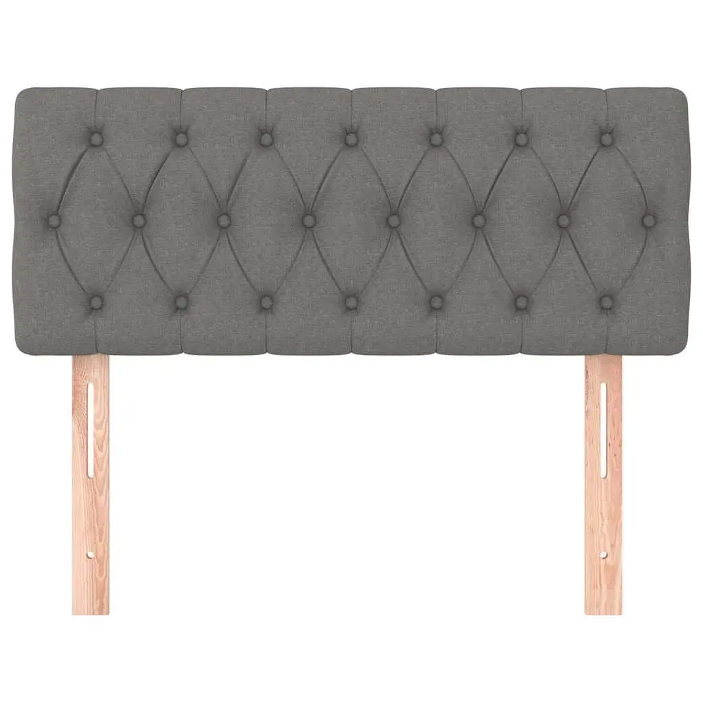 Dark Grey Headboard with Adjustable Height 100x7x78/88 cm