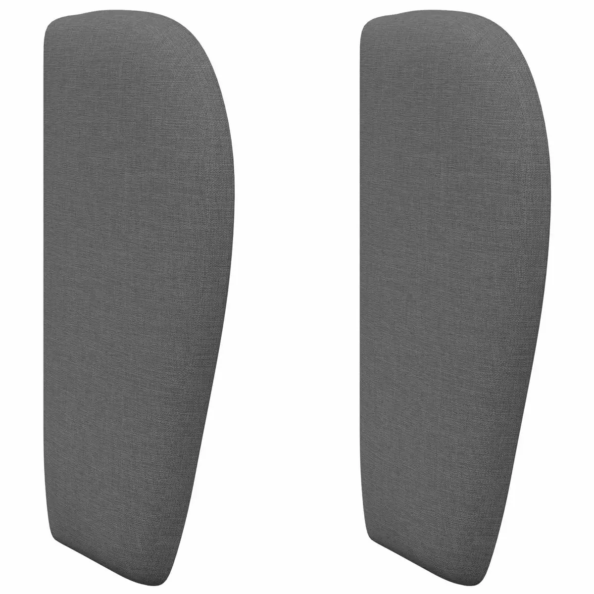 Headboard Fabric Dim Grey 40 x 23 x 6 cm