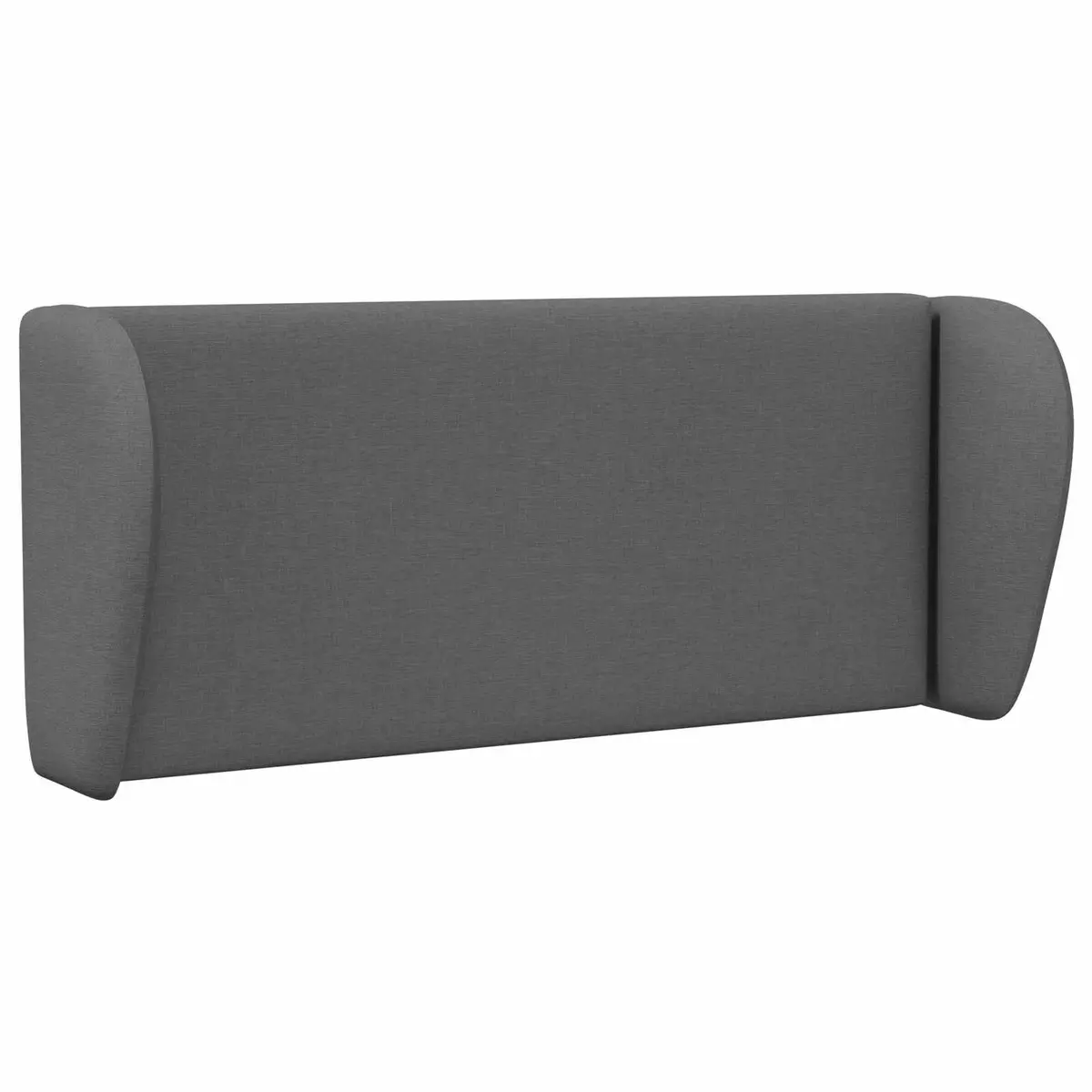 Headboard Fabric Dim Grey 40 x 23 x 6 cm