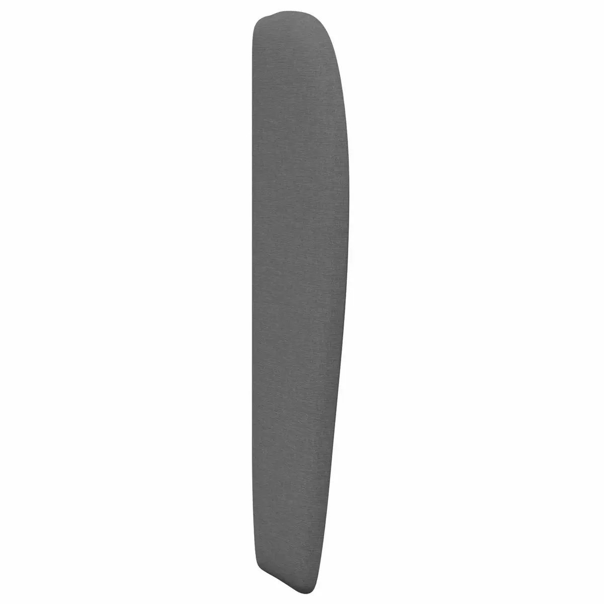 Dim Grey Fabric Upholstered Wave Ear Headboard