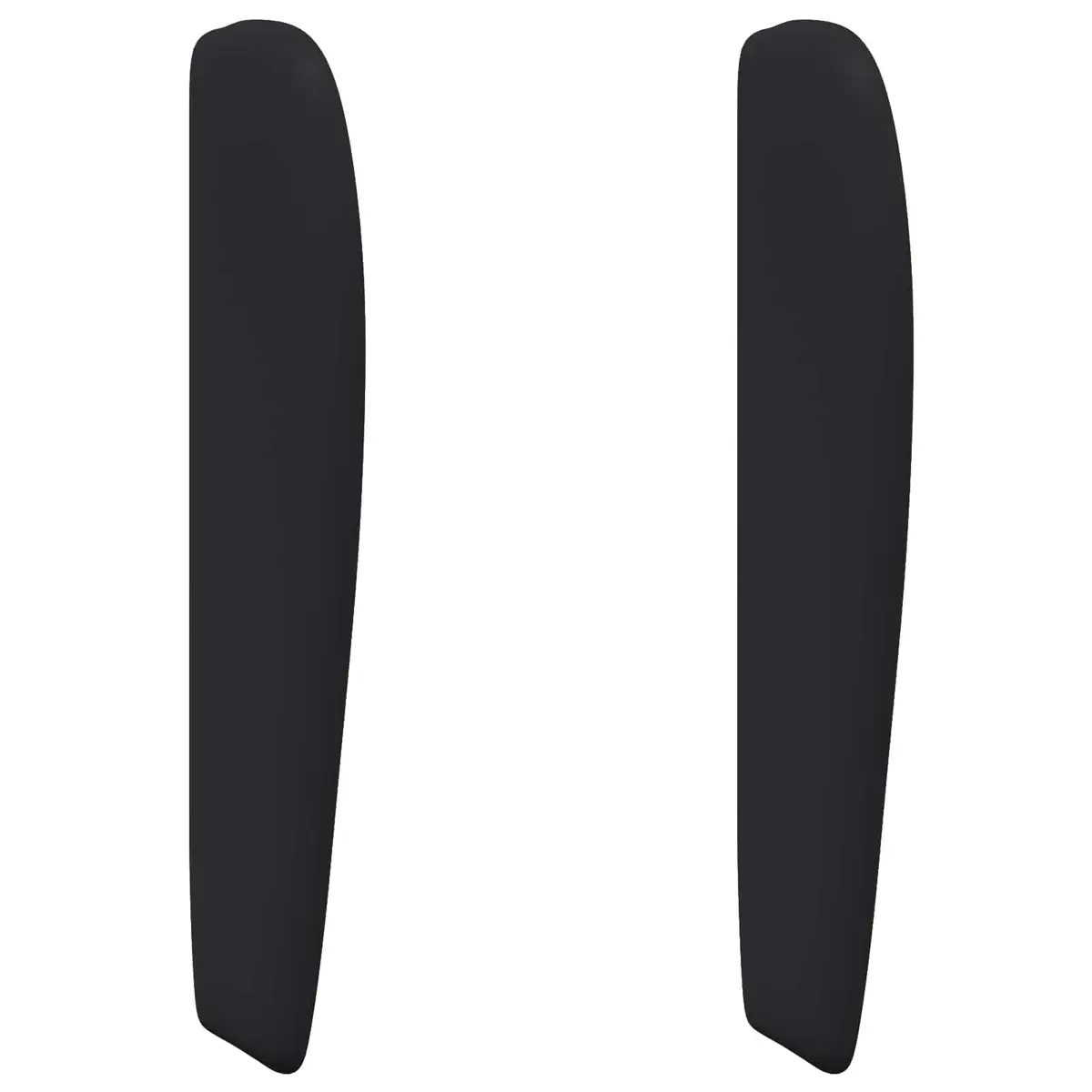 Black Wave Ear Headboard for Contemporary Bedrooms