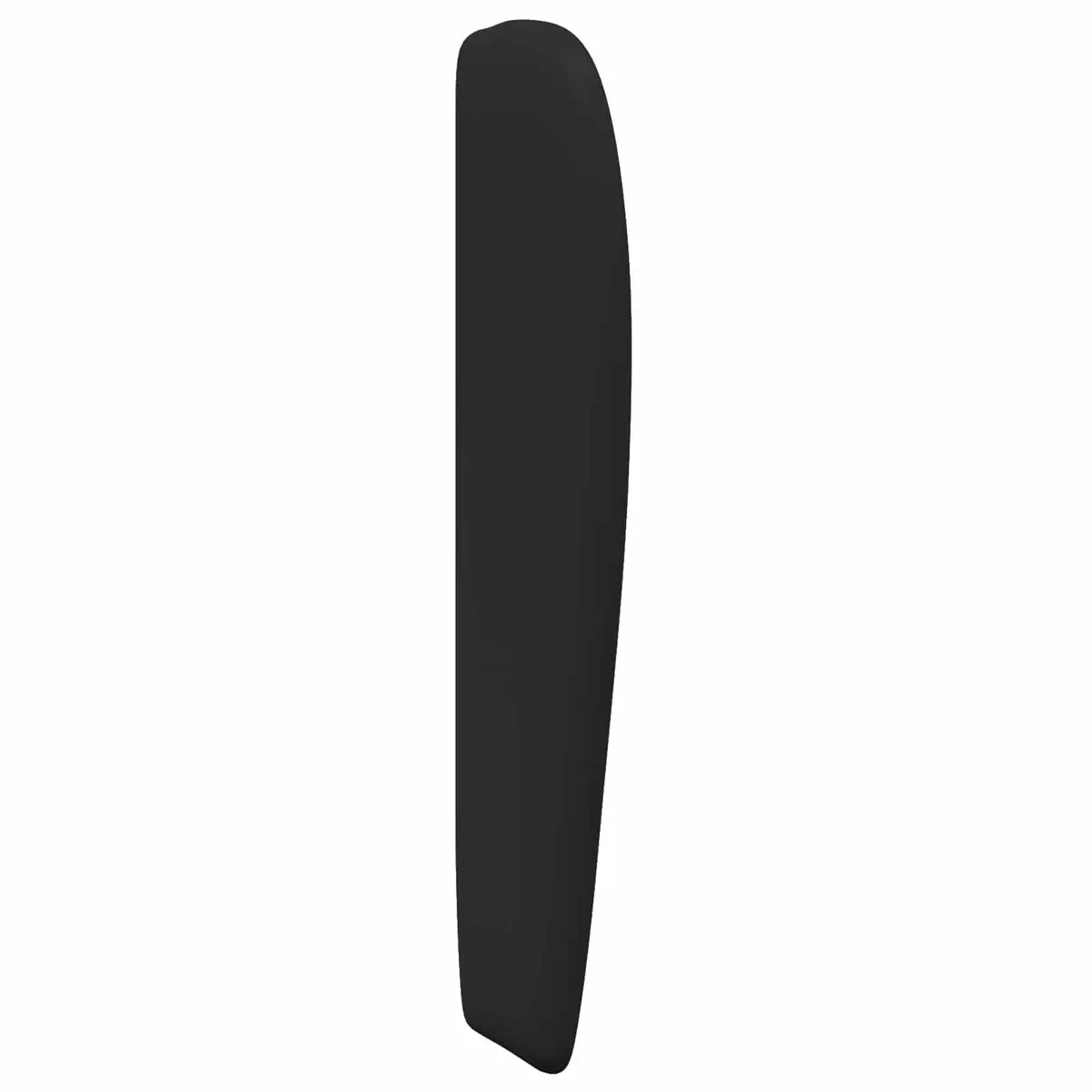 Black Wave Ear Headboard for Contemporary Bedrooms