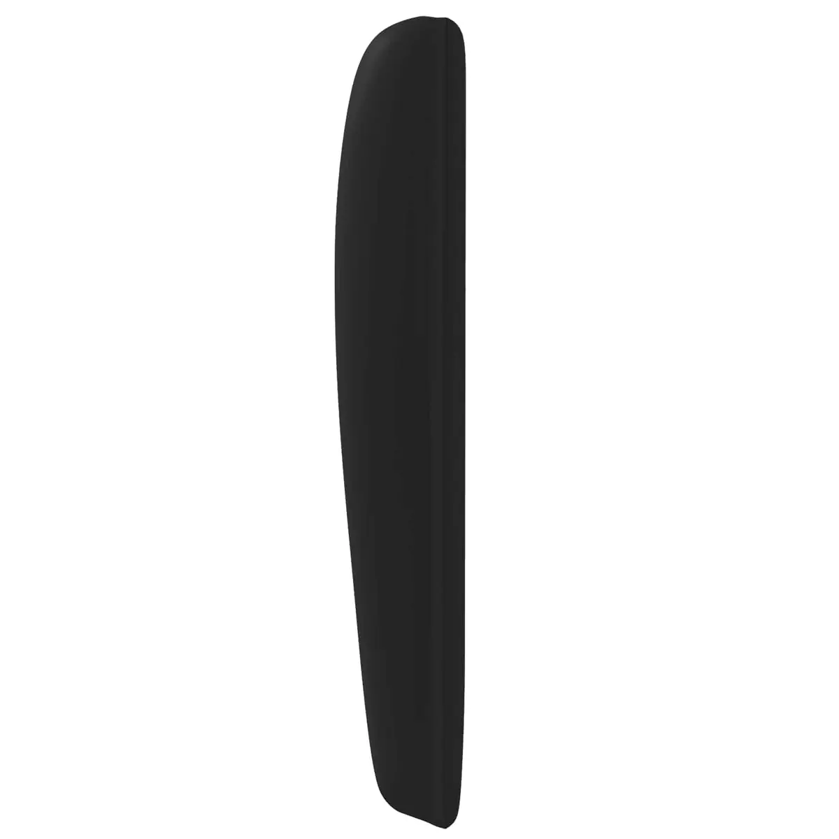 Black Wave Ear Headboard for Contemporary Bedrooms