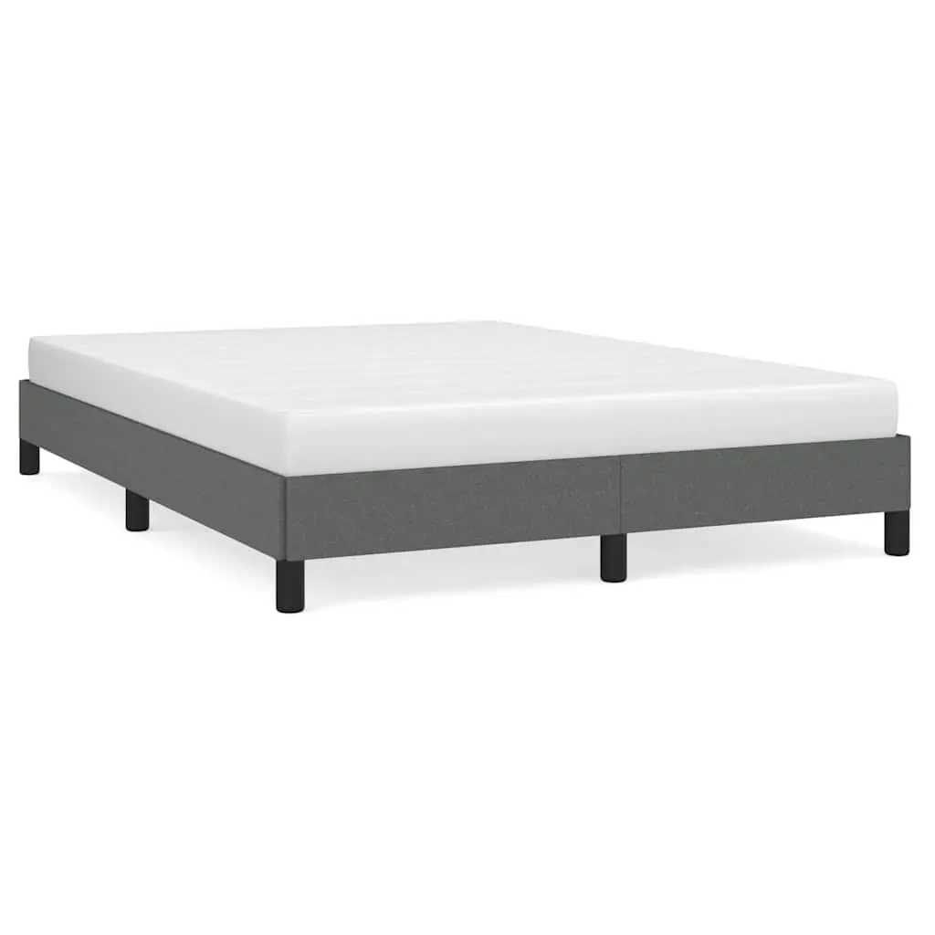 Grey Fabric Queen Bed Frame 152x203 cm
