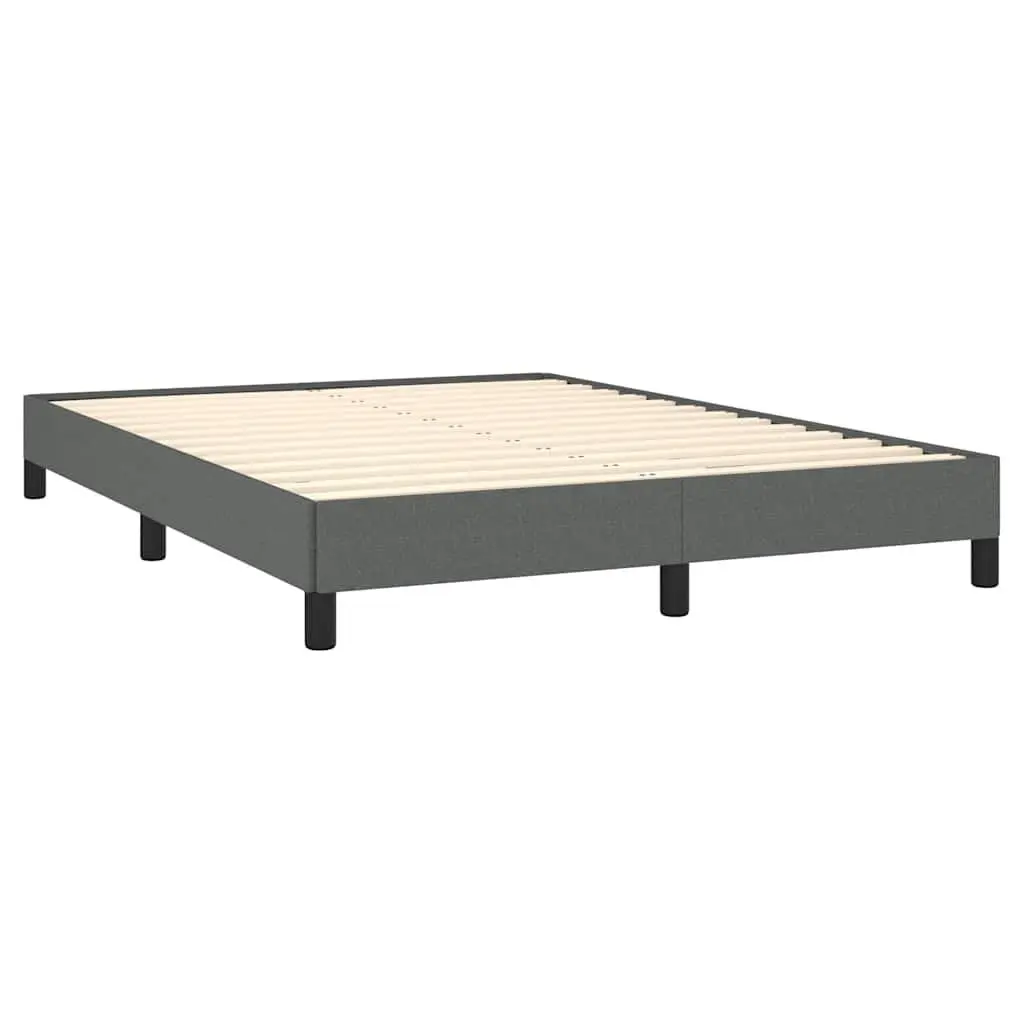 Grey Fabric Queen Bed Frame 152x203 cm