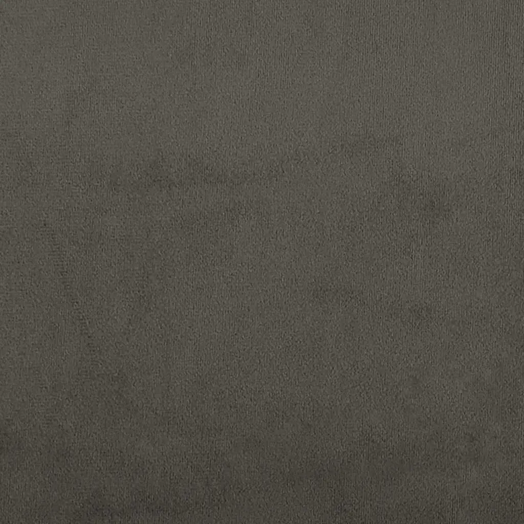 Grey Velvet Queen Bed Frame 152x203cm