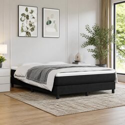 Quality Pocket Spring Mattress in Black, 137x190 cm
