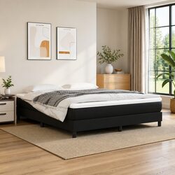 Quality Queen Pocket Spring Mattress 152x203cm Black