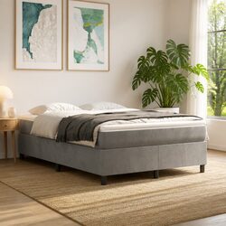 Premium White Foam Mattress Topper 137x190x5 cm
