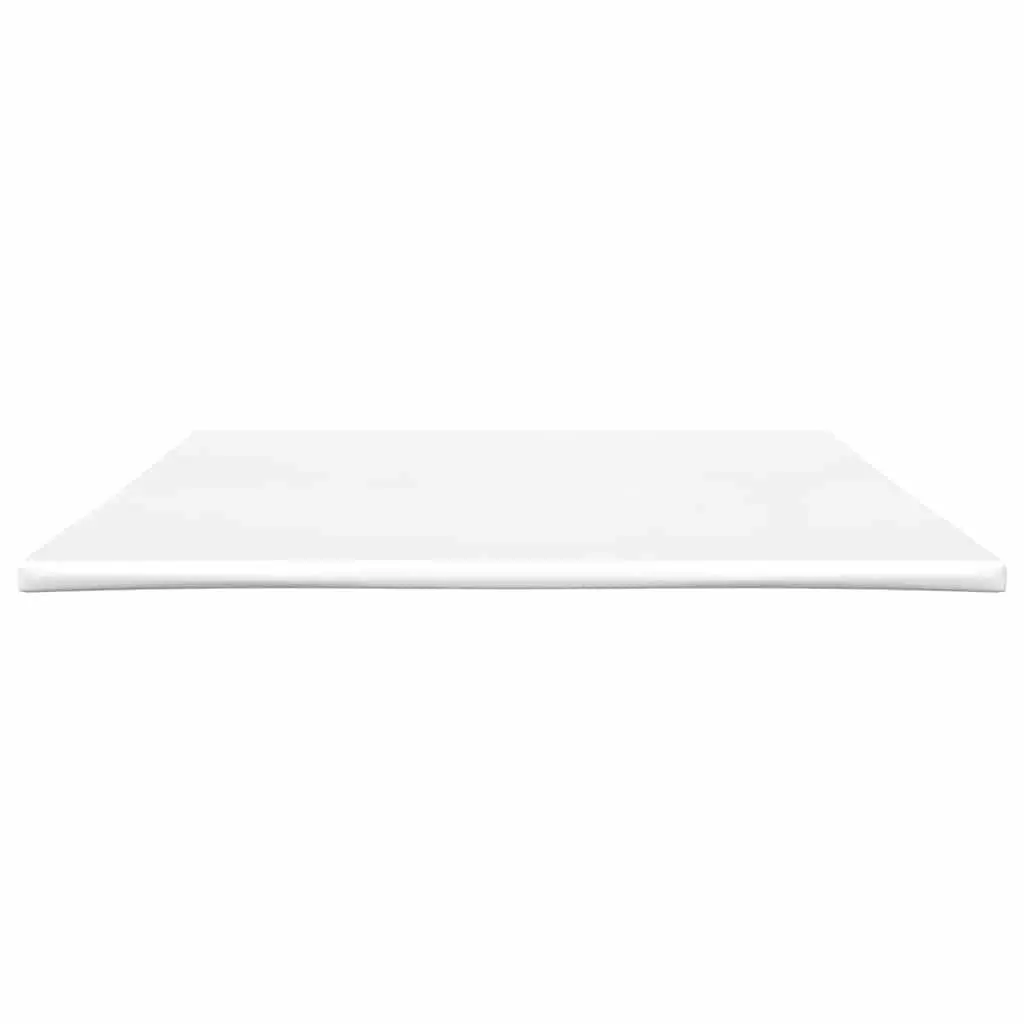 Mattress Topper Foam 137x190x5 cm White Soft Breathable Pad