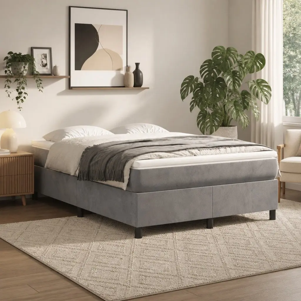 Queen Mattress Topper 152x203x5 cm Soft Foam
