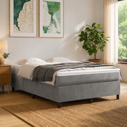 Queen Mattress Topper 152x203x5 cm Extra Soft Foam Pad White Breathable Support