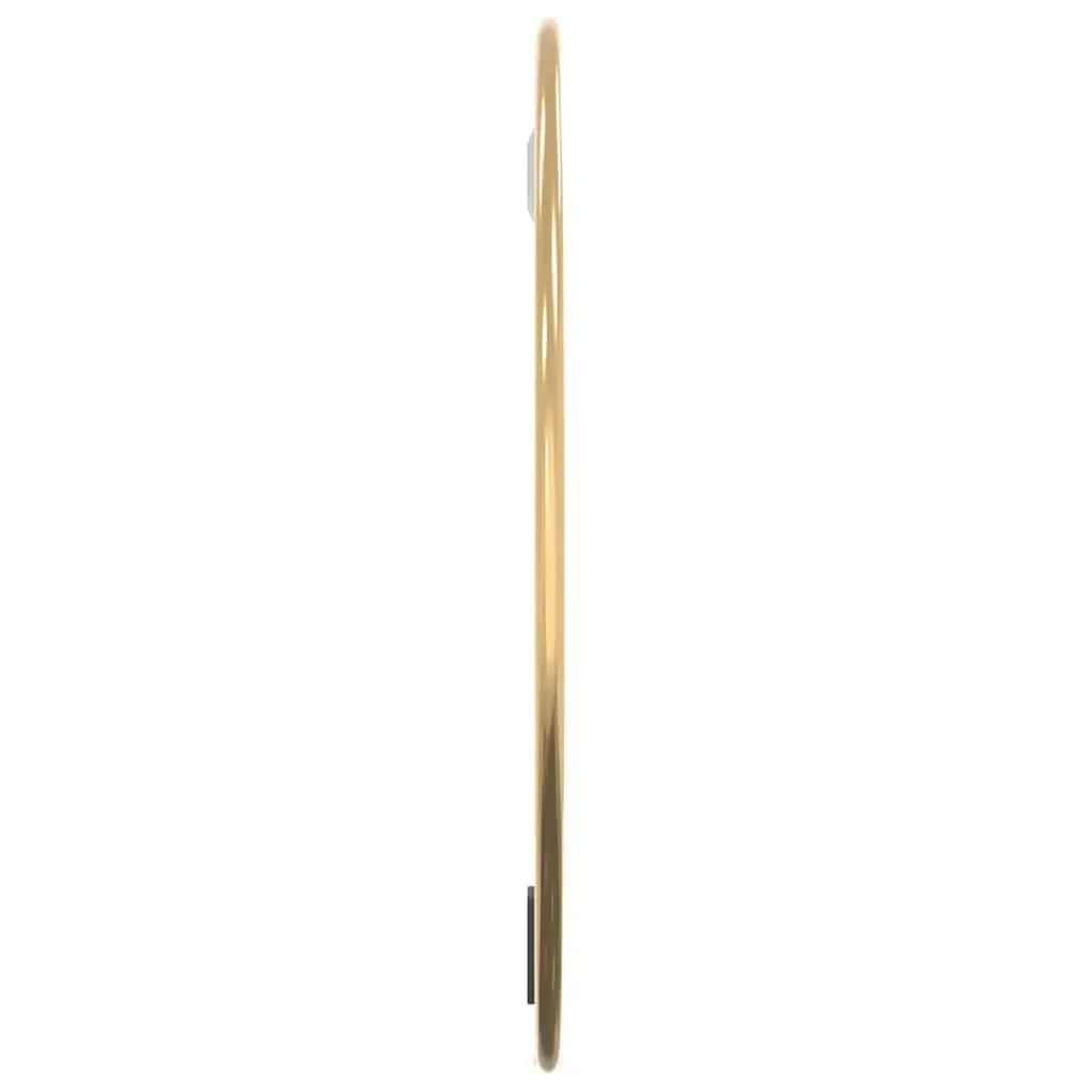Round Wall Mirror Glass 30cm Diameter Gold