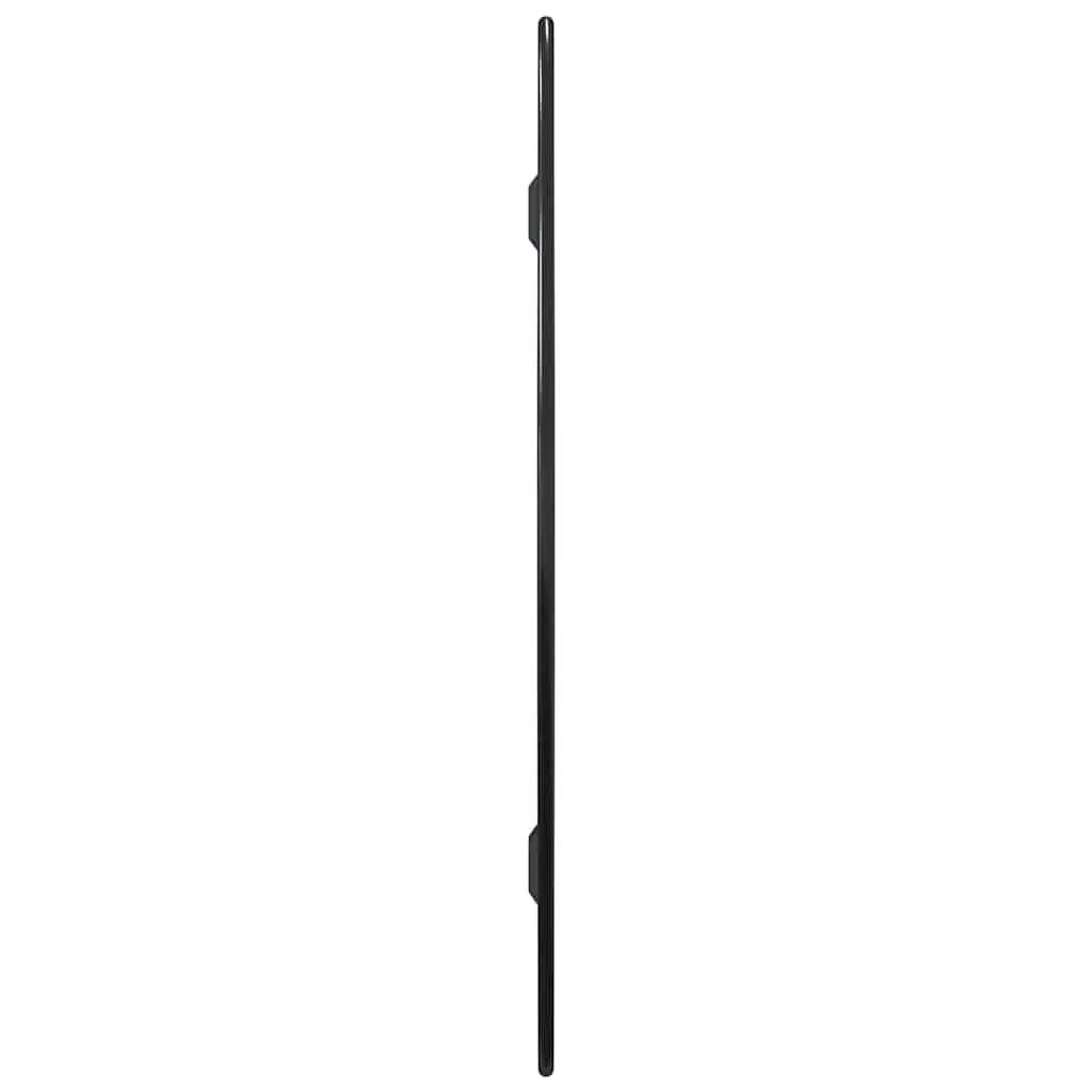 Wall Mirror Black 60x50 cm Glass Vanity Bathroom Bedroom Hallway Home Decor