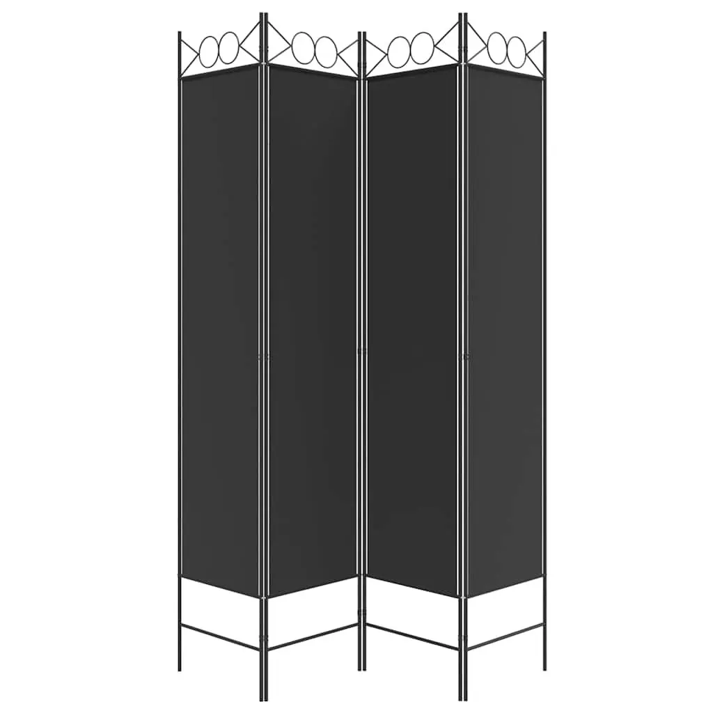 4-Panel Room Divider Screen for Privacy