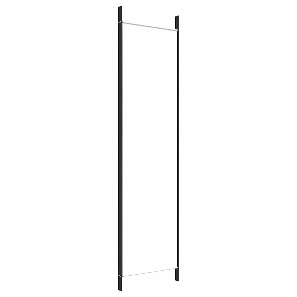3-Panel Room Divider Fabric White 150x200cm