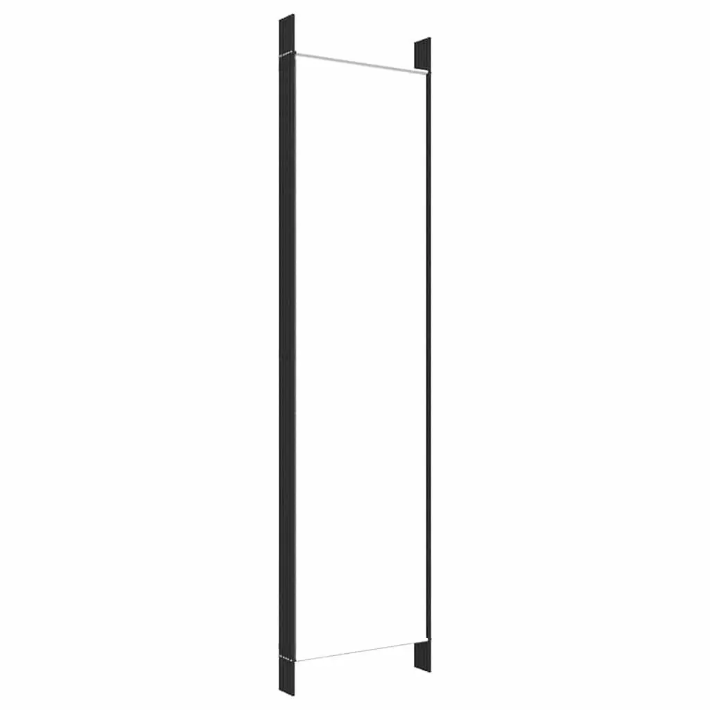 White Folding Room Divider with 6 Panels