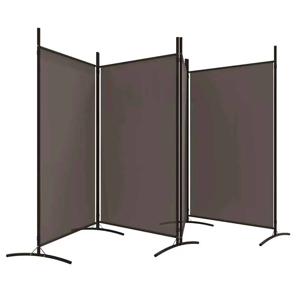 4-Panel Room Divider Folding Privacy Screen