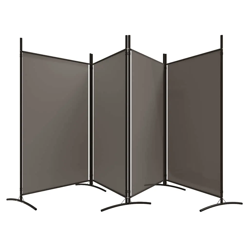 4-Panel Room Divider Folding Privacy Screen