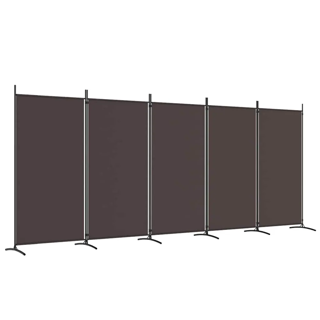 5-Panel Room Divider for Privacy and Style