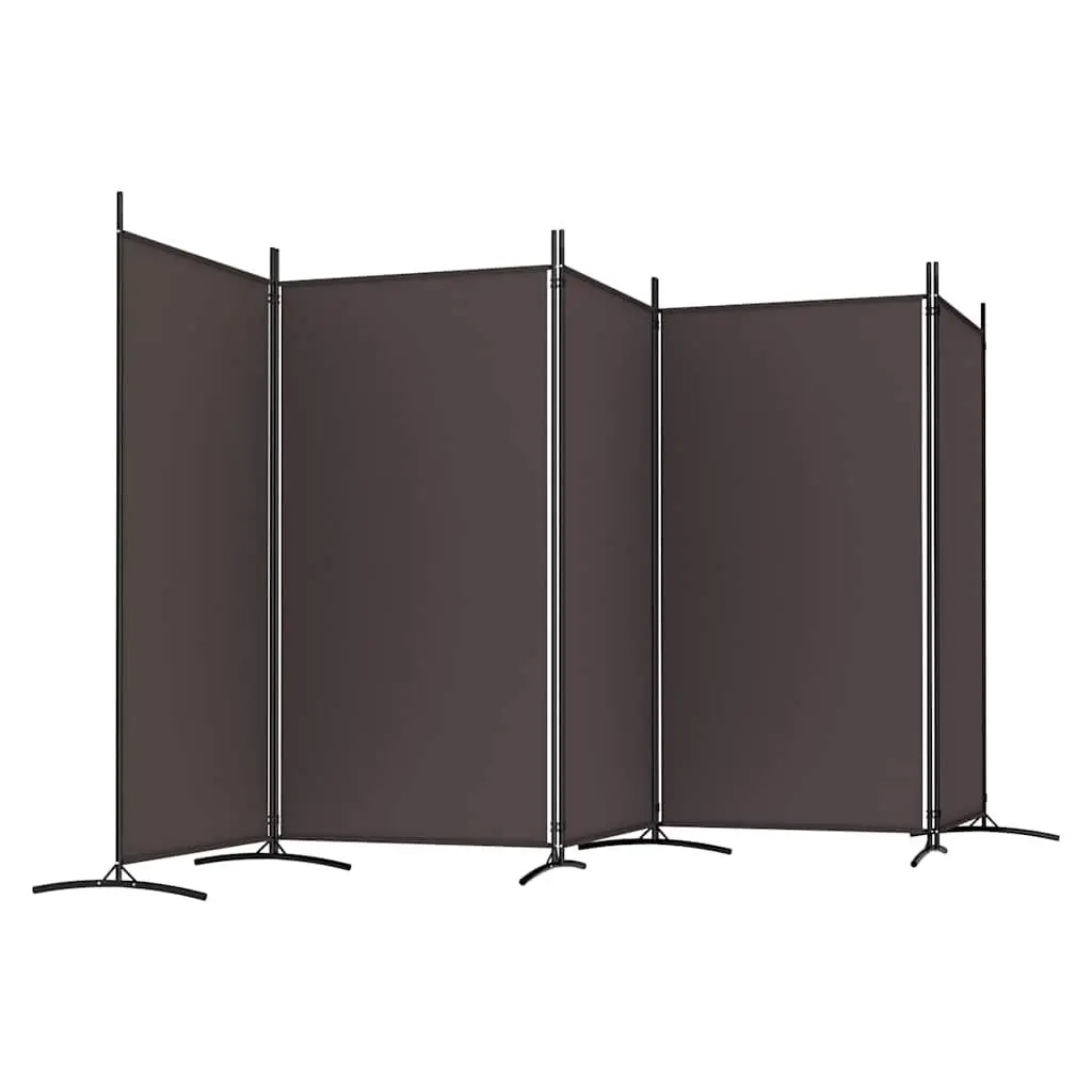 5-Panel Room Divider for Privacy and Style