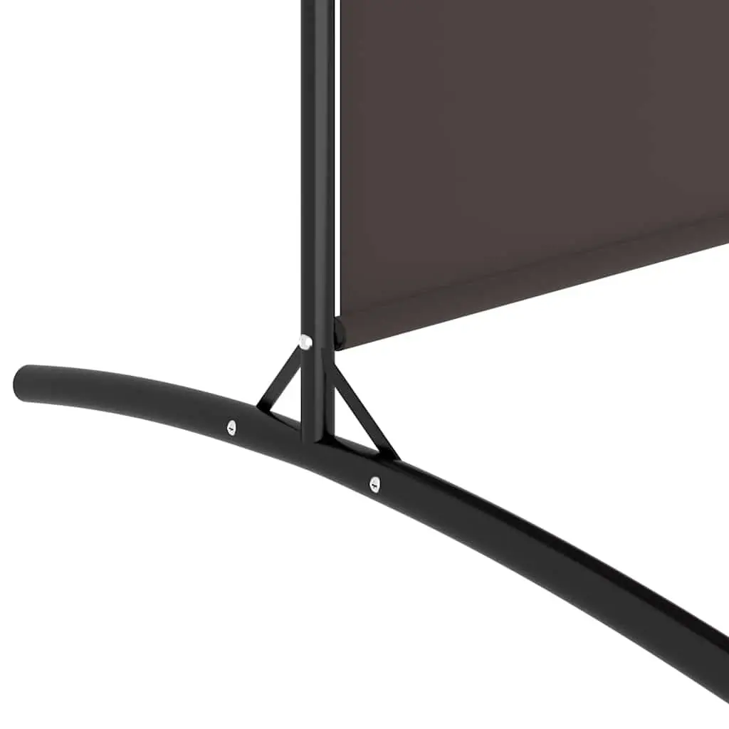 Brown 2-Panel Room Divider Screen for Privacy