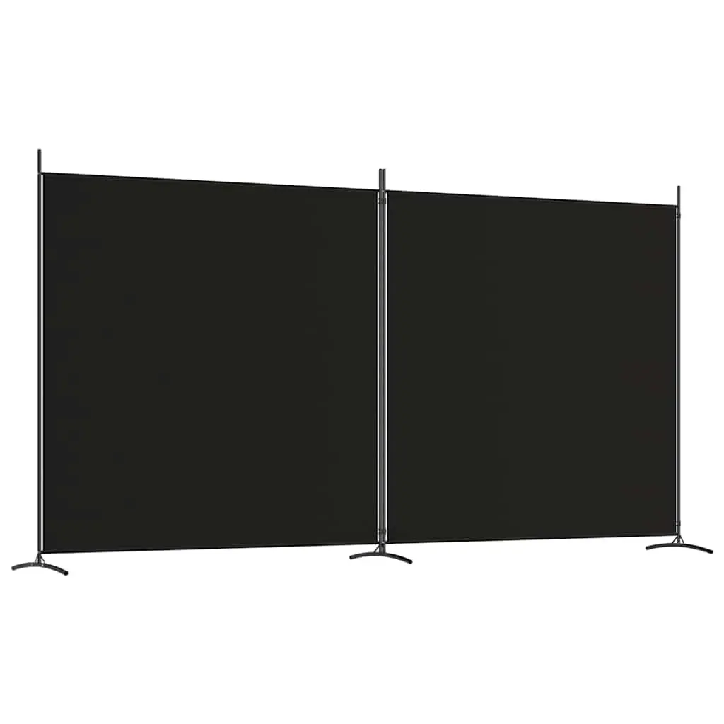 2-Panel Foldable Room Divider Screen