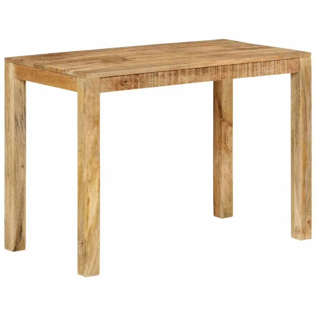 Brown Solid Wood Dining Table 110x55x76 cm