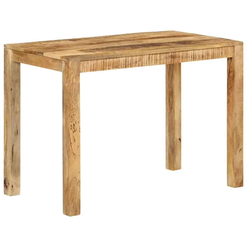 Brown Solid Wood Dining Table 110x55x76 cm