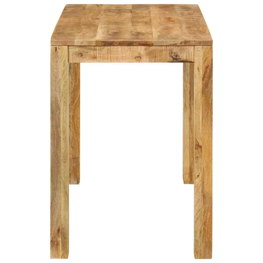 Brown Solid Wood Dining Table 110x55x76 cm