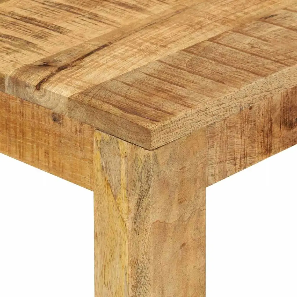 Brown Solid Wood Dining Table 110x55x76 cm
